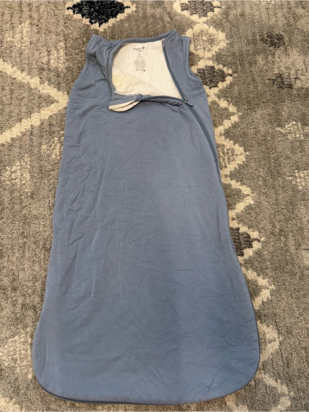 Kyte Baby Sleep Bag 1.0 TOG Size Small Blue